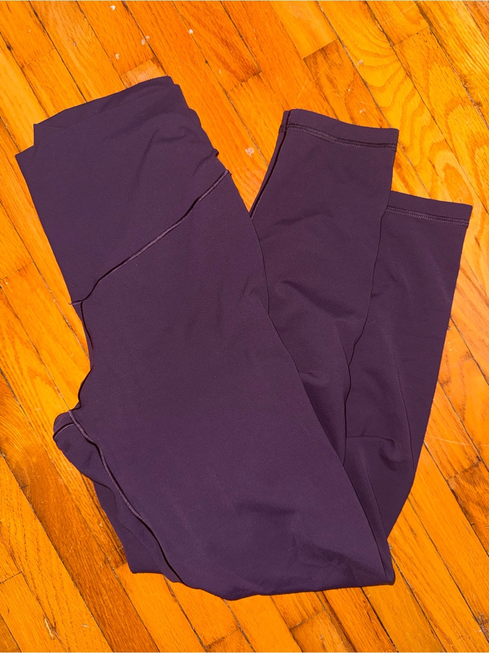 aerie Deep Plum High-Rise Workout Leggings